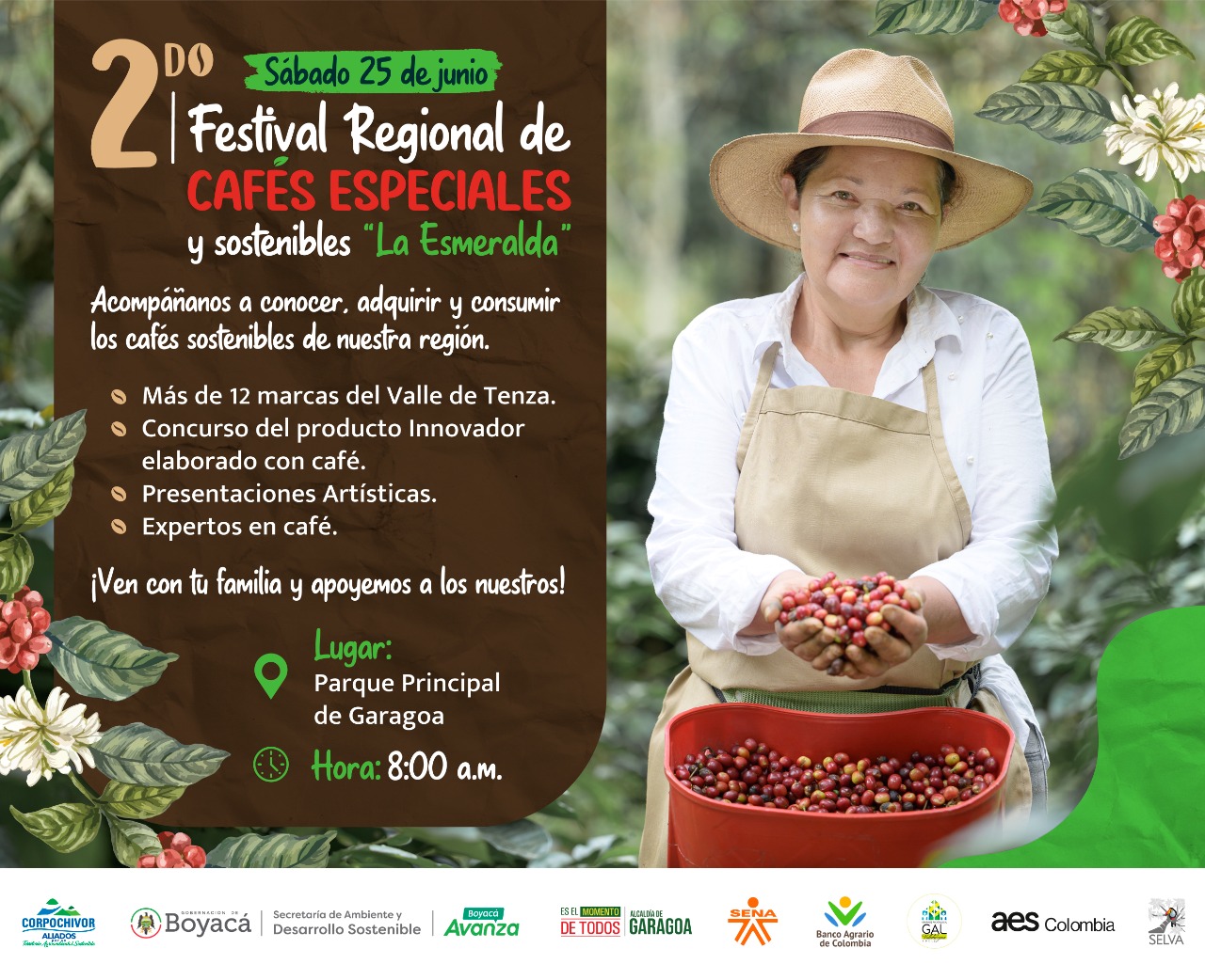 En este momento estás viendo Segundo Festival Regional de Cafés Especiales y sostenibles “la esmeralda”